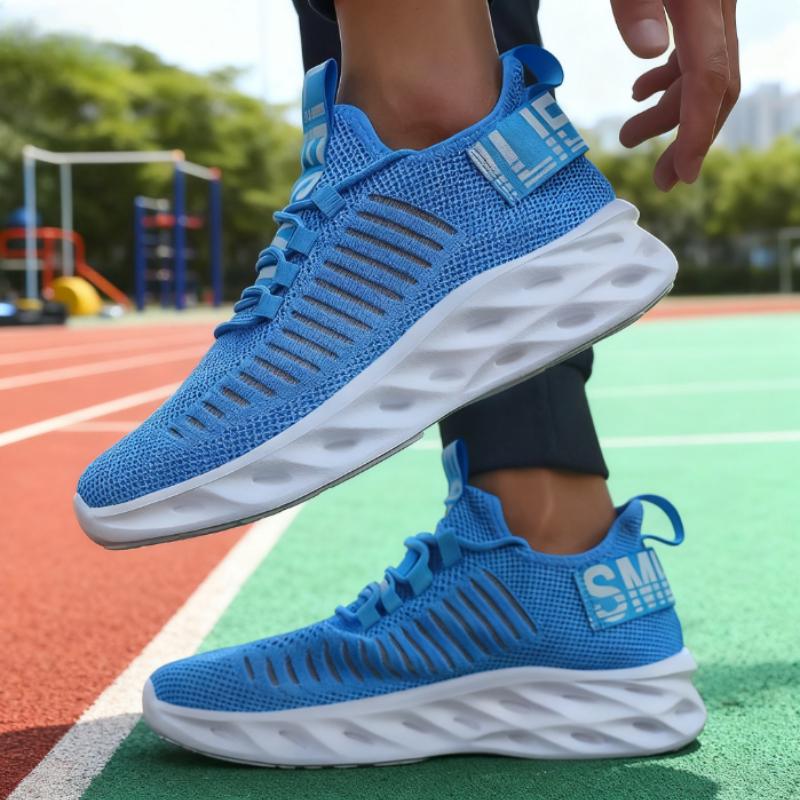 Men's Sneakers Thick Sole Comfortable Casual Shoes Lightweight Breathable Luxury Brand Running Shoes Luxury Male Tenis Masculino