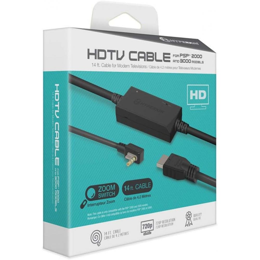 Hyperkin Hdmi Converter Cable For Psp  2000   3000  Connect Easily  No Setup