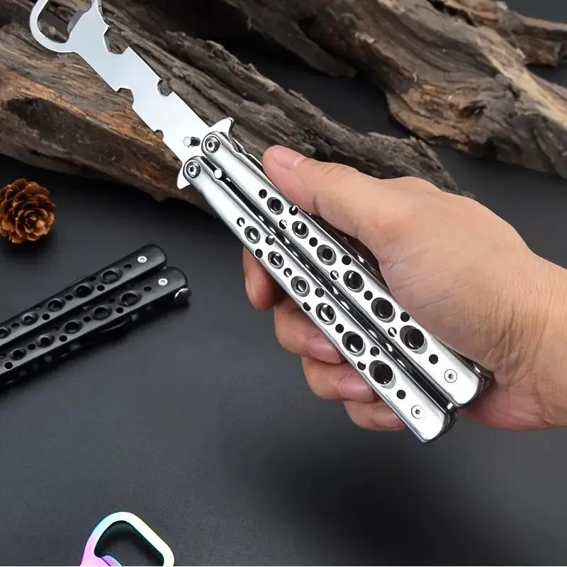Butterfly Bottle Opener Multi-Functional Folding Bottle Opener Portable And Practical Beer Beverage Bottle Opening Tool