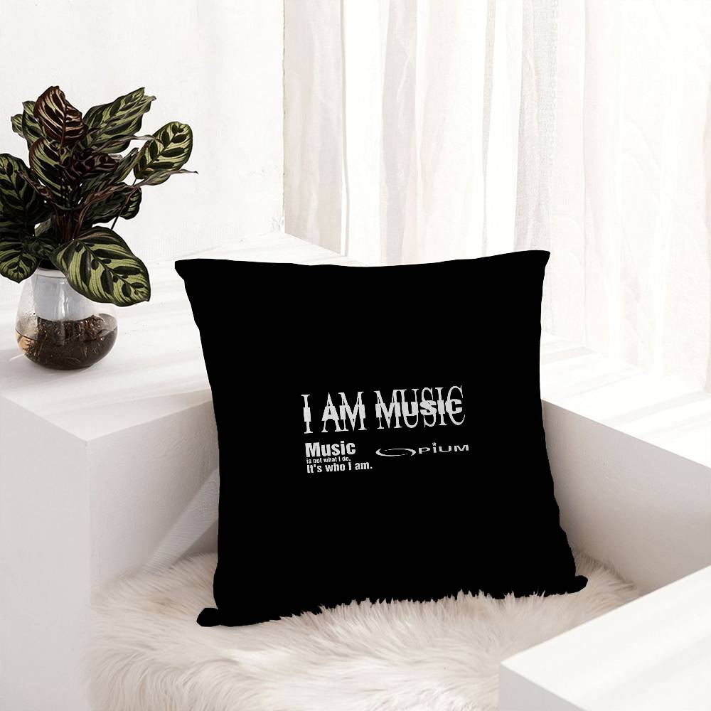 Hip Hop Playboi Carti I Am Music Personalized Pillow Cover Kids Bedroom Wild Party Decor Pillowcase Kid Birthday Shower Gift