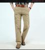 2017 Men's European & American Khaki Multi-Pocket Washed Cotton Pants - Style 9913