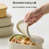 GIMIE Silicone Microwavable Bento Lunchbox Set