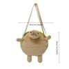 Cute Little Turtle Plush Backpack Kawaii Stuffed Doll Plushie Cartoon Toy Single Shoulder Bag Crossbody Backpack Creative Gift