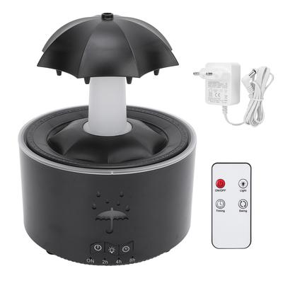 Essential Oil Diffuser Humidifier Rotating Rain Umbrella Shape Remote Control Scent Humidifier with