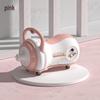 Musical Peanut Car Baby Walker: Four-Wheel Scooter with Silent, Universal Wheels and Anti-Rollover Slider