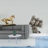 Majestic Horse And Owl Sculpture Figurine Artwork Collectible Art Ornament for Desk Tabletop Living