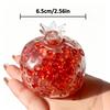 1Pc Pomegranate Fidget Stress Ball Durable Acrylic Malleable Squeeze Toy Anti-Stress Sensory Toy Party Favor Novelty Relax Gift.