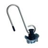 Securing Cargo Hauling Accessory Metal Hooks Easy Installation Single Stud Fitting L Track Tie Down Anchors with S Hook