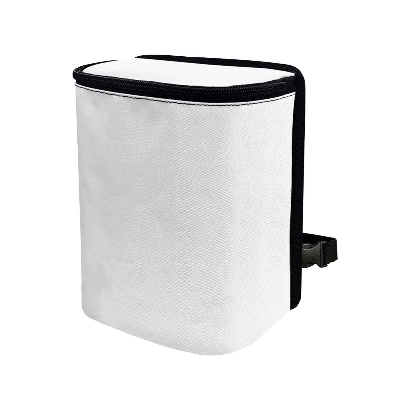 

Мусорный бак для автомобиля с индивидуальным узором белый