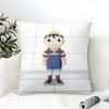 Classic Comic Anime T-Tomodachi Game 1 Pillow Case Linen Pillow Case Sofa Home Decor Cushion Cover Cushion Cove
