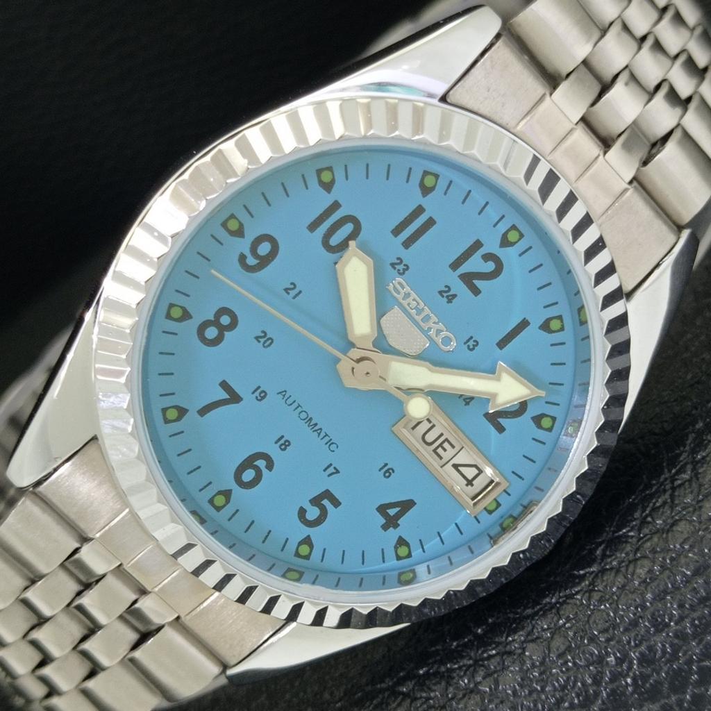 

VINTAGE REFURBISHED SEIKO 5 AUTOMATIC 6309A JAPAN MENS WATCH a441643-1 Sk-a441643
