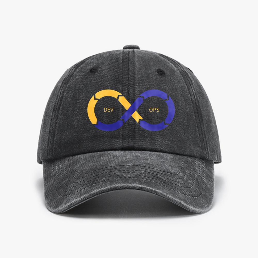 Devops Computer Nerd Geek Programmer Funny Sarcastic Cute Programming Baseball Cap Soft Top Cowboy Hat Adjustable