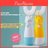 Durable Electric Toothbrush For Kids With Silicone Brush Head And Long Battery Life