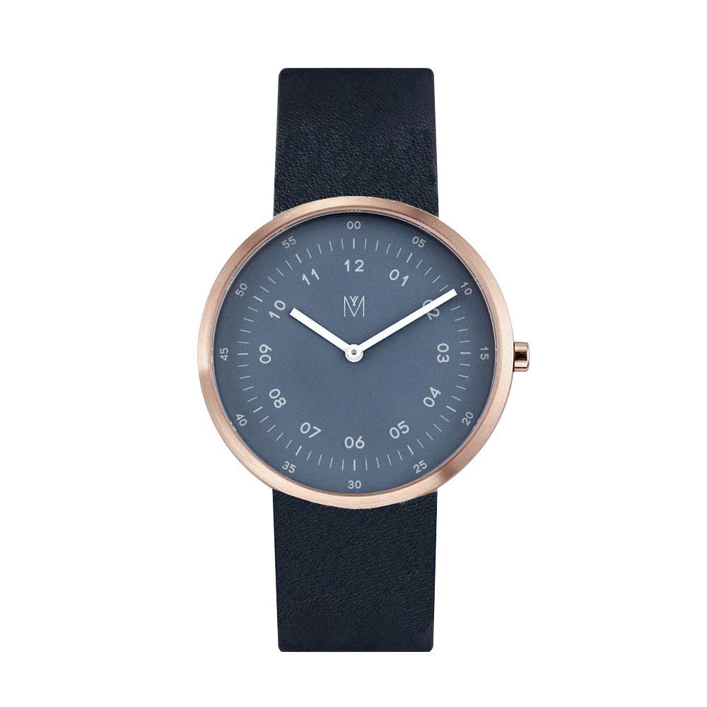 Maven Watches 40mm Artisan Series Minimalist Fashion Watch CLOUD NAVY (STORM 40MM)