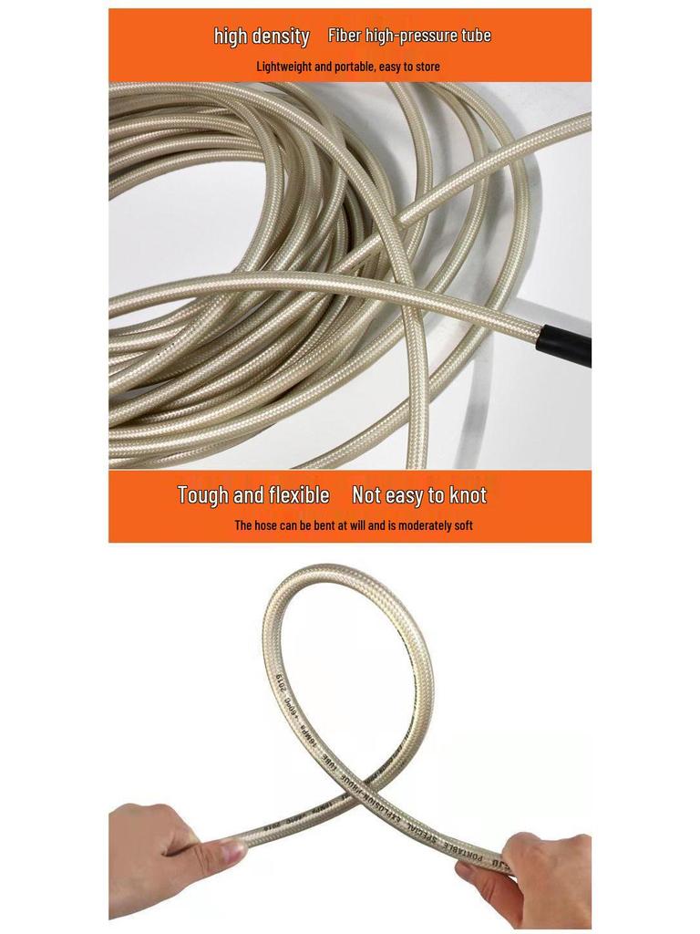 High-Pressure Stainless Steel Household Car Washer Kit