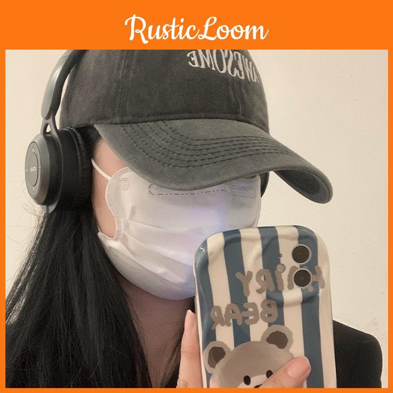 Letter Elegant Design Baseball Hat For Women Men All Season Round Top Cap