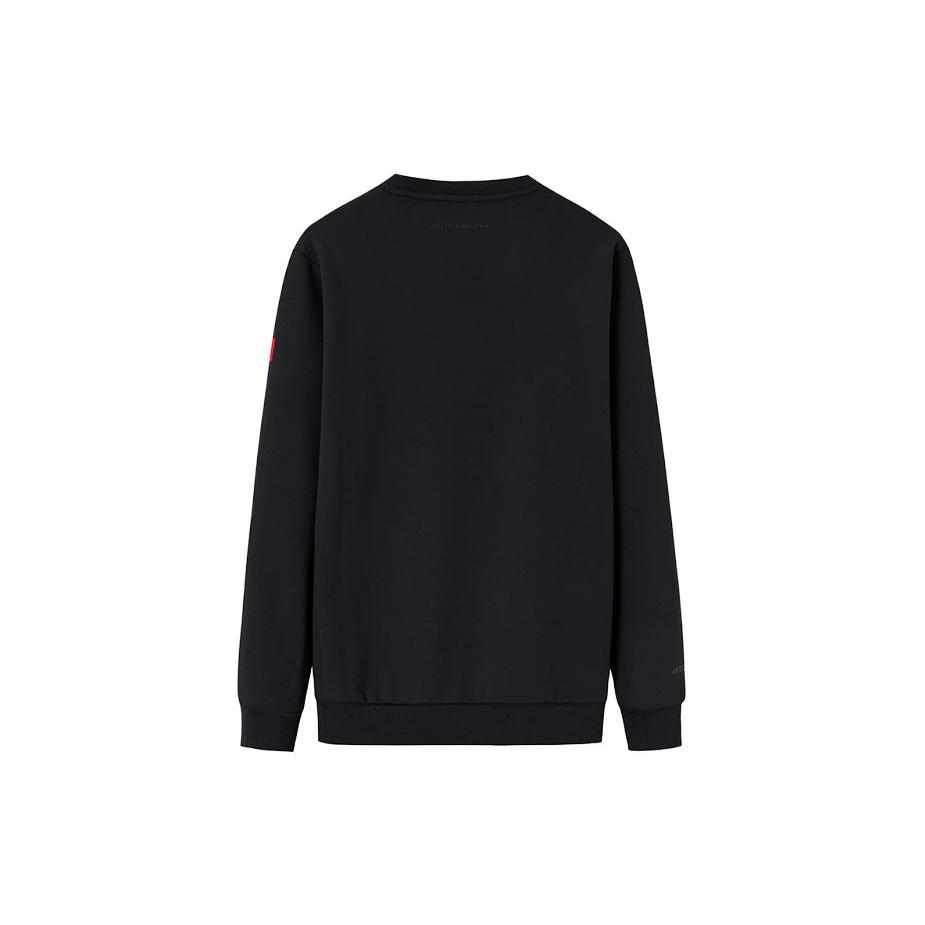 Anta Champion All Weather Collection Sweatshirts Men's Black Crew Neck Moderate Regular 152340706-6