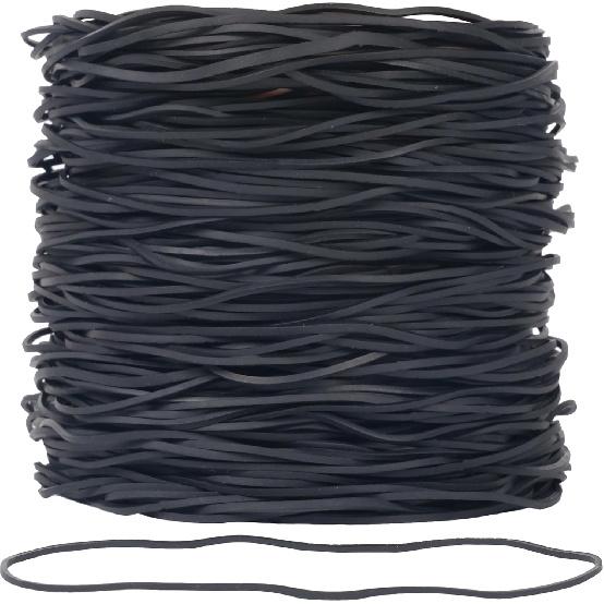 Rubber Bands Garbage Can Bands Elastic Large Size #117A 200Pcs Trash Can Rubber Bands Black Elastics Bands 7inch For Office Supplies Home чёрный