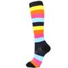 Latest Pressure Lower Limb Warmers 30 Mmhg Female Male Golfs Legging Socks Animal Fruit Prints Outdoor Athletic Running Lengthy Pressure Long Socks