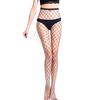 Fishnet Stockings Transparent Slim Fishnet Pantyhose Party Club Net Holes Black Tights Stocking Small/Middle/Big Mesh Stocks
