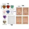 Valentine's Day Greeting Card Valentines Heart Shaped Stones Valentine Cards Party Gifts for