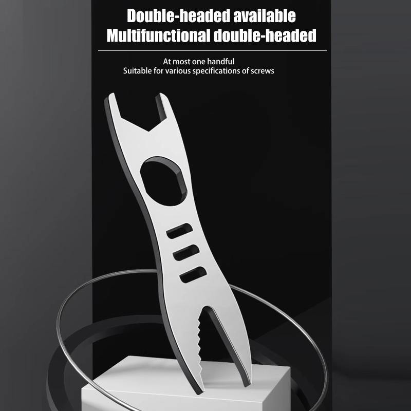For All Sizes Of Screws Multi-Purpose Hand Tool Diy Multifunctional Double End Open End Wrench Torque Wrench Hardware Tools
