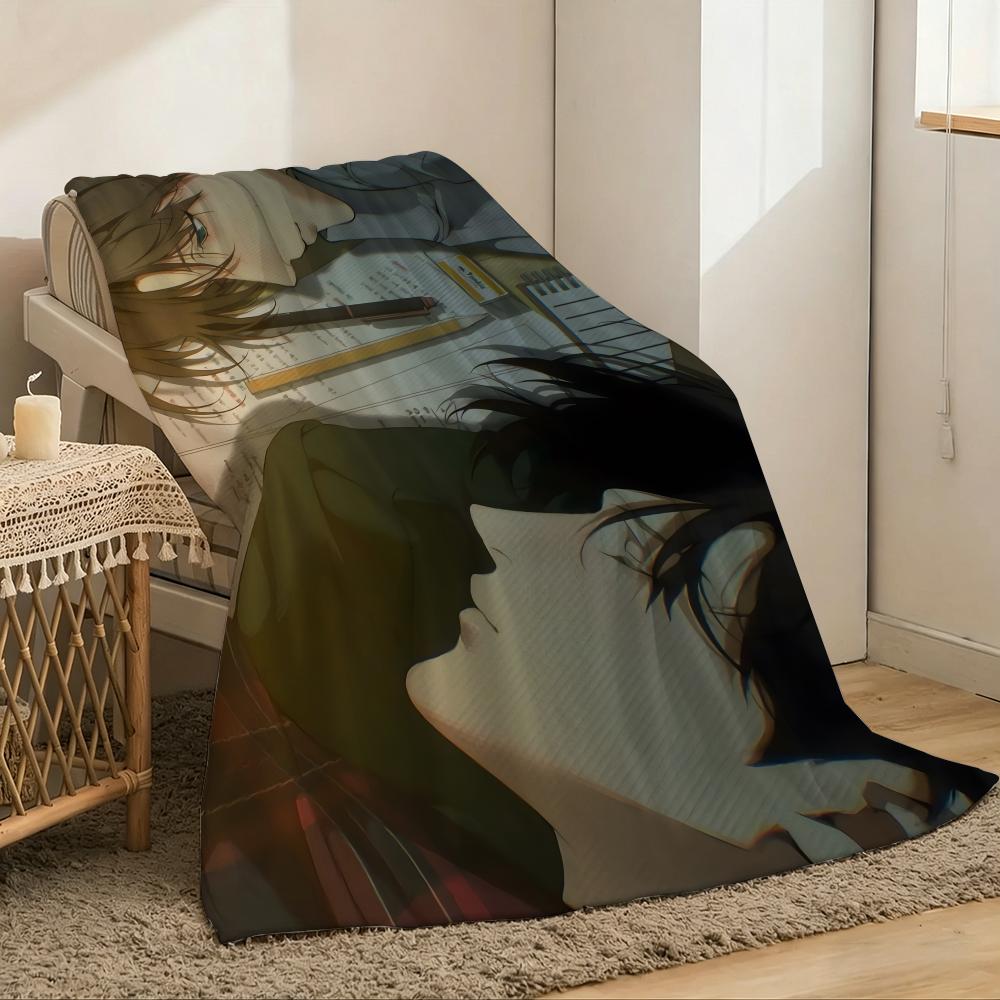 Lost In The Cloud Throw Lightweight 240G Flannel Blanket Soft Skin-Friendly For Summer Cooling