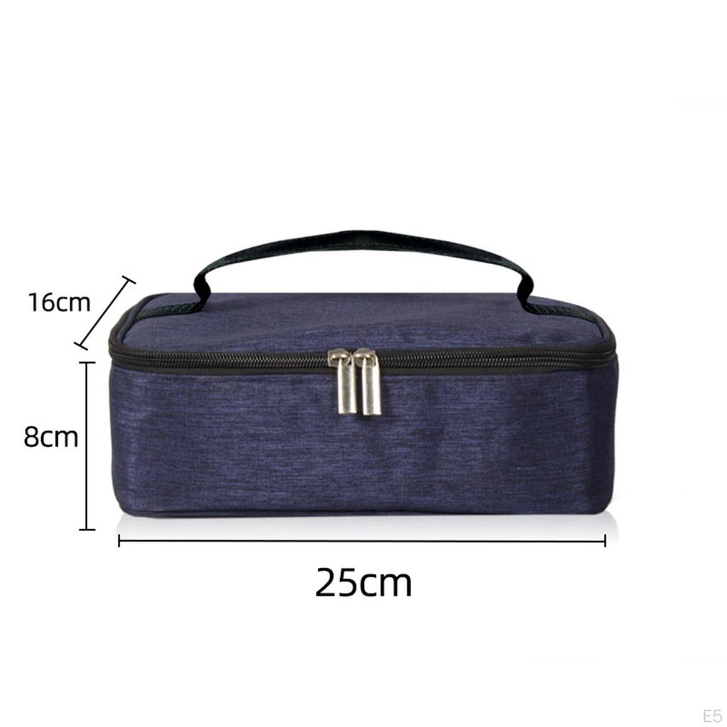 Insulated Lunch Container Durable Thicken Thermal Cooler Food Carrier Convenient Bento Tote Bags for