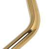 NPT Shower Head Extension Arm Brushed Gold S Shaped Gooseneck Stainless Steel Shower Head Pipe for Bathroom