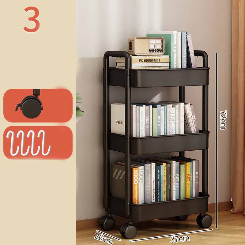 2/3 řadový pojízdný vozík Úložná polička Úložný regál s pohyblivou mezerou Kuchyně Koupelna Tenká posuvná polička Regál do obývacího pokoje