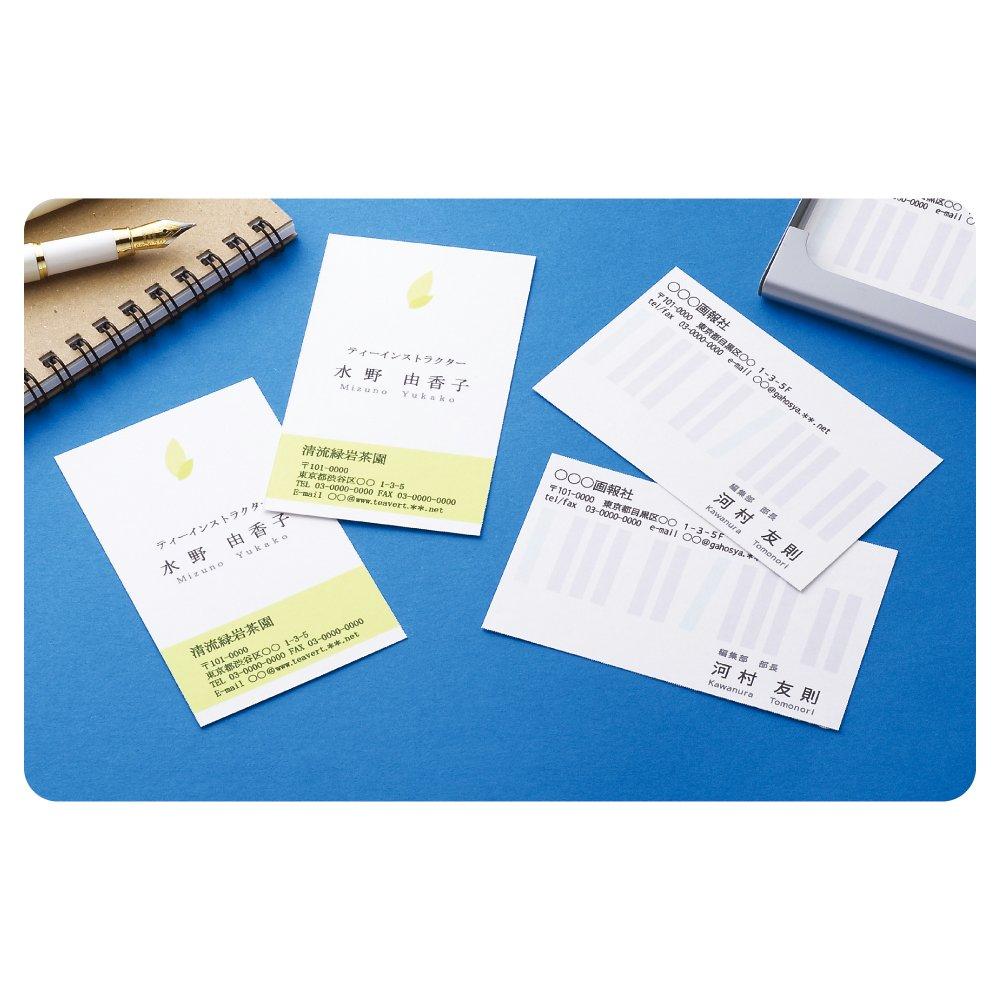 Hisago Business Cards, 10-Sided, Thick (100 Cards) BX06