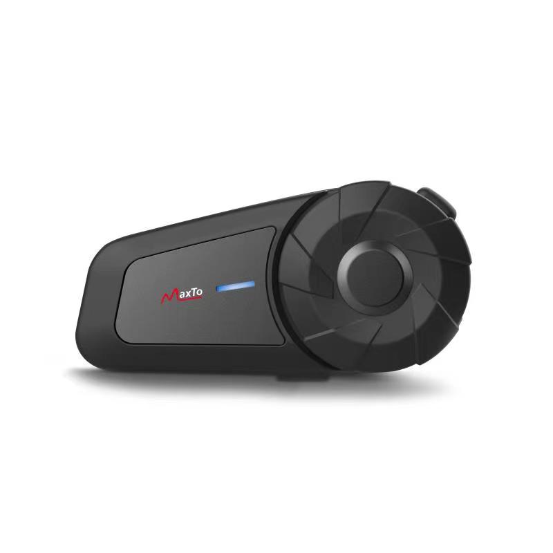 

1/2PCS Maxto MX1 Motorcycle Helmet Bluetooth Walkie IPX6 Waterproof Talkie 2 Persons Walkie Talkie Distance 500 Meters