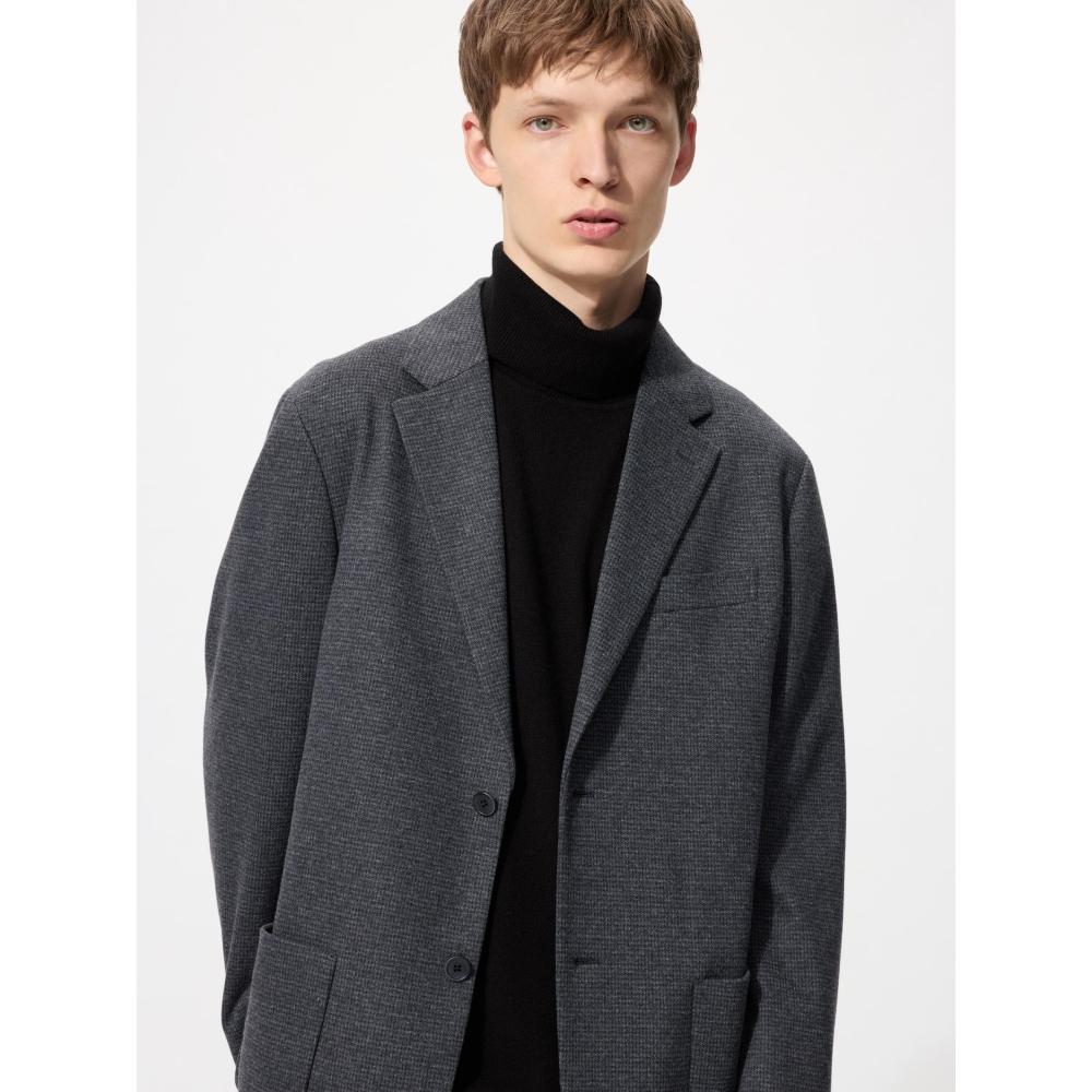Uniqlo Brushed Jersey Jacket Chidori