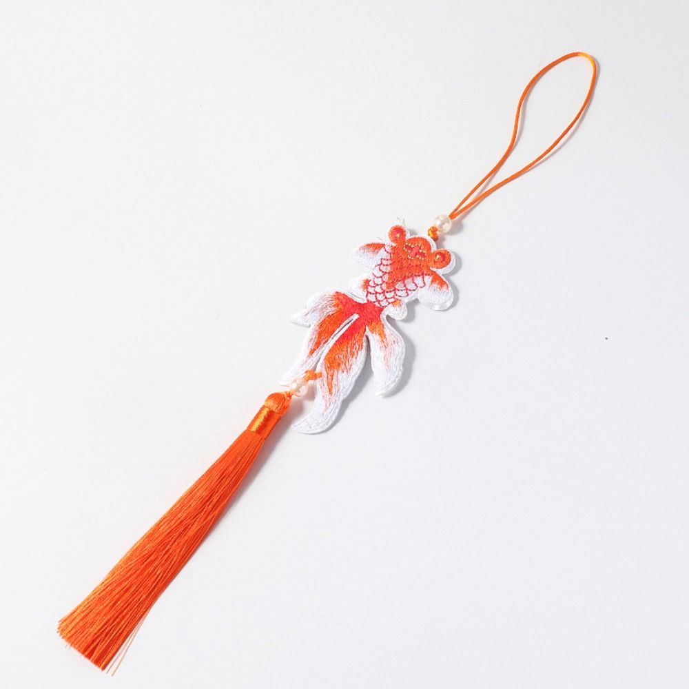 Ancient Style Hanging Koi Fish Pendant Chinese Tassels Ornaments  Spring Festival Celebration
