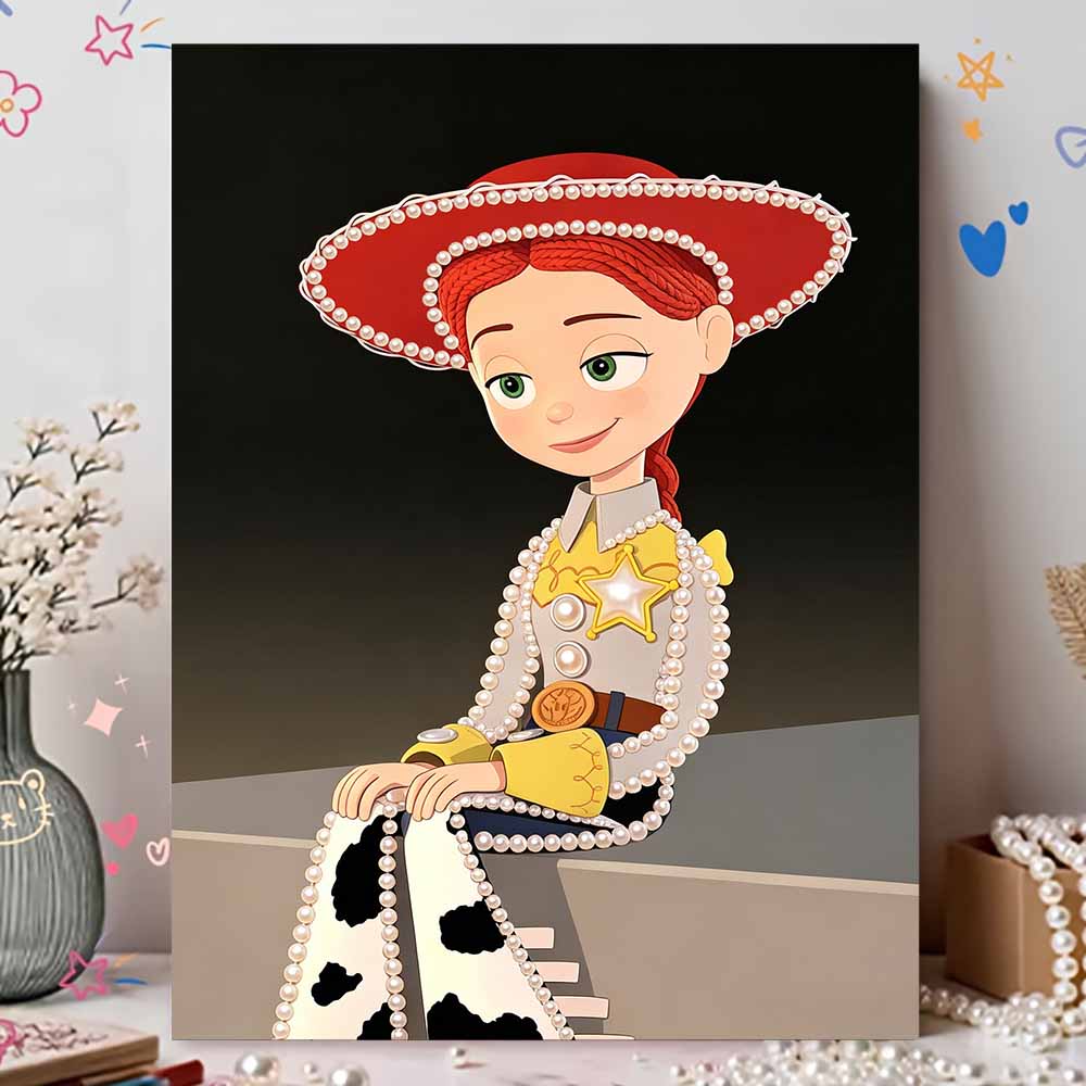 Disney Pearl Painting Toy Story Trish Art Kit Adult Beginner Home Wall Decor Special Shape