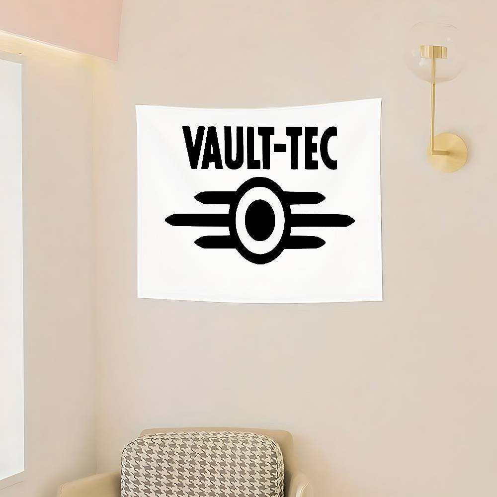 Games Vault Tec Logo Flags Room Decor Outdoor Decors Personalized Items Flags For Bedrooms Home Funny