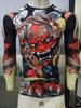Custom Tattoo Men's Gym Compression Fitness Tshirt Masculine Sublimation Long Sleeve Rashguard BJJ Jiu Jitsu Boxing Jersey