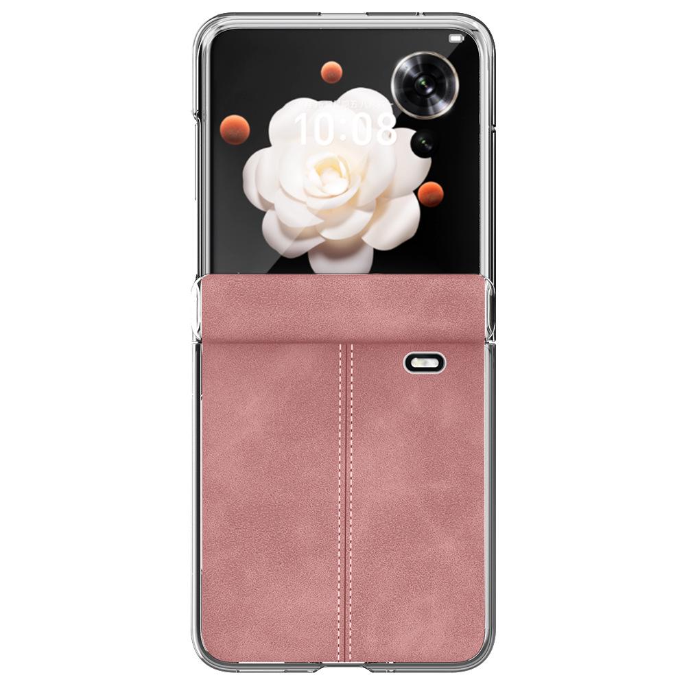 

For Honor Magic V Flip Case PU Leather Hinge Screen Protector Full Protection Foldable Cover Artificial leather&Honor Magic V Flip