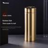 WX H100L Titanium Gold Tea Infuser Mug, 500ML Gift Set