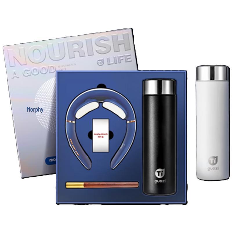 Guozi Titanium Cup, Rosewood Pen & Massager Gift Set