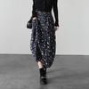 SOFSIL Women's Retro Floral Pleated Midi Skirt