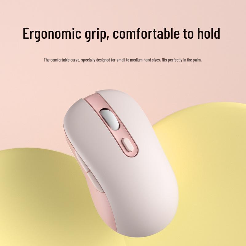 Cross-Border Bluetooth Dual-Mode Silent Mouse with Customizable Type-C for Laptop