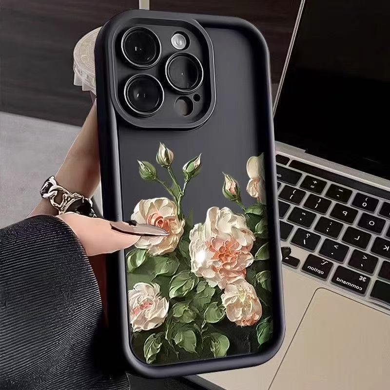 iPhone 17/16/15/14/13/12 Pro Max Floral Phone Case