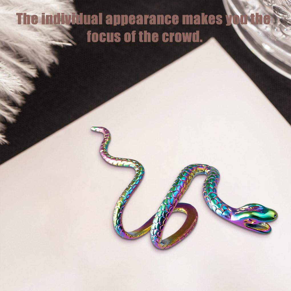 1PC Snake Earing Clips Without Piercing Punk Non-Piercing Clip Earring Ear