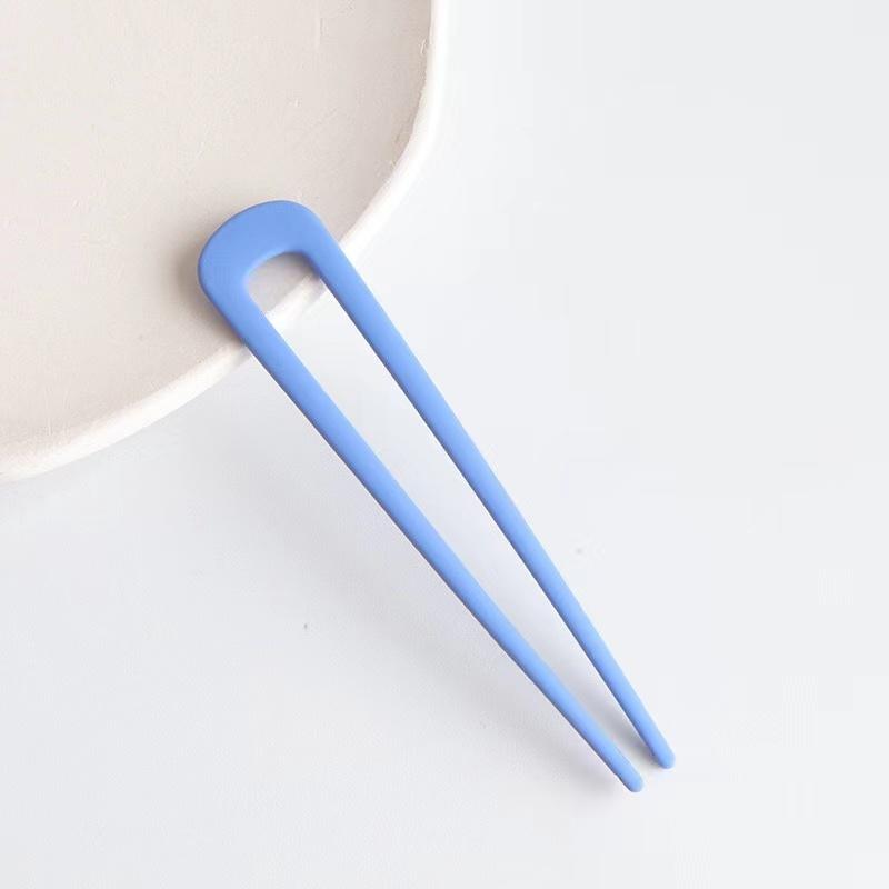 Simple U Shape Hair Clips Pins for Women Girls Hair Sticks Bride Hair Styling Accessories Sliver Gold Metal Hairpins Barrettes