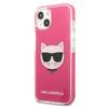 Karl Lagerfeld KLHCP13MTPECPI iPhone 13 / 14 / 15 6.1" Hardcase Fuchsia/fuschia Choupette Head