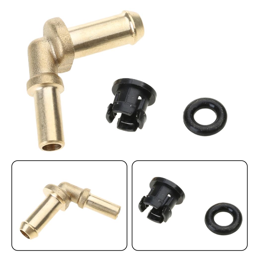 Radiator Water Hose Connector Kit Compatible For Velar 2017 LR049990 LR048474 C2Z28258 Thermostat Water Outlet Tube Hose