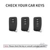YOM1 2 3 4 Buttons Car Key Case Cover Fob Shell For Lexus NX GS RX IS ES GX LX RC 200 250 350 LS 450H 300H Key Protection Accessories