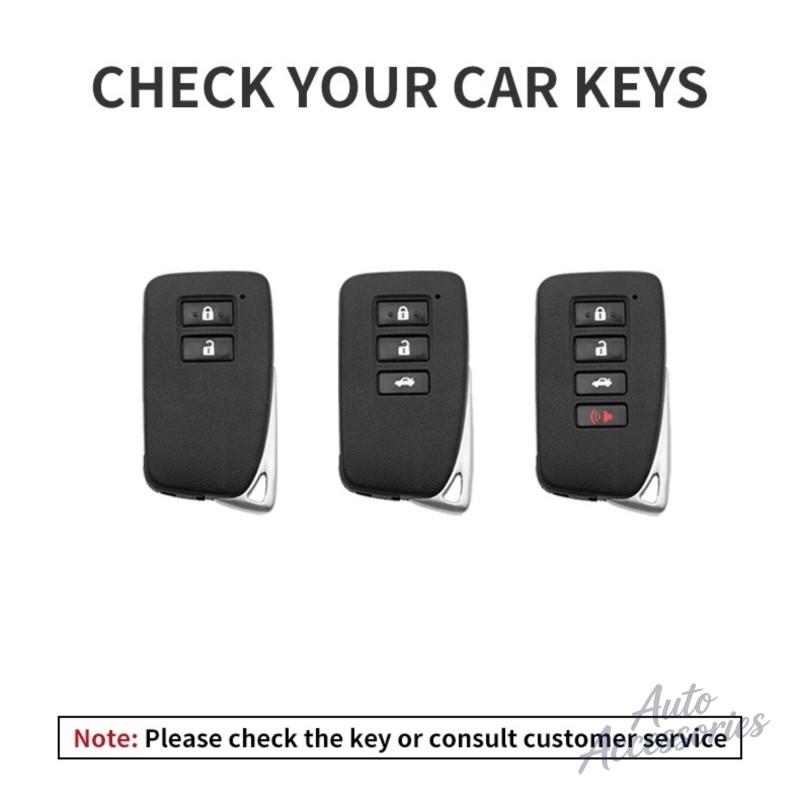 YOM1 2 3 4 Buttons Car Key Case Cover Fob Shell For Lexus NX GS RX IS ES GX LX RC 200 250 350 LS 450H 300H Key Protection Accessories