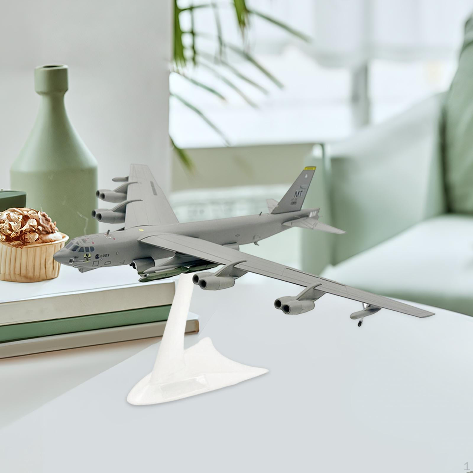 

Simulation Space Model Desktop Ornament 1/200 Versatile Collectible Gray Aircraft for Office